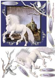 Horses and Birds 2 - Quick Card