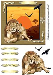 Wild Animals 2 - Quick Card Topper