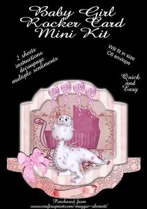 Baby Girl Rocker Mini Kit