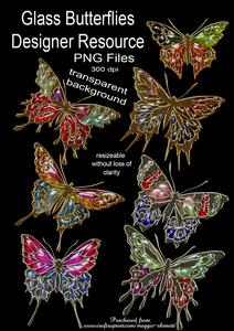 Glass Butterflies