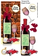 Male Red Wine Birthday Card 1958