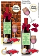 Male Red Wine Birthday Card 1952
