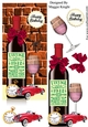 Male Red Wine Birthday Card 1942