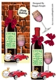 Male Red Wine Birthday Card 1941