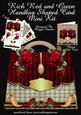 Rich Red and Green Handbag Shaped Card Plus Gift Card