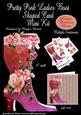 Pretty Pink Ladies Boot Plus Gift Card