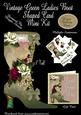 Vintage Green Ladies Boot Plus Gift Card
