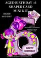Age Birthday - Age 6 - Shaped Card