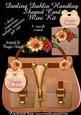 Darling Dahlia Handbag Shaped Card Mini Kit Plus Gift Card