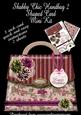 Shabby Chic Handbag Shaped Card 2 Mini Kit