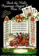 Deck the Halls Pyramage Shaped Card Mini Kit