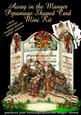 Away in the Manger Pyramage Shaped Card Mini Kit