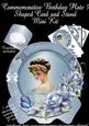 Commemorative Birthday Plate 3 Shaped Card Mini Kit and Envi