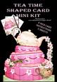Tea Time Cake and Teapot Shaped Card Mini Kit