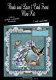 Birds and Lace Series Card Front Mini Kit #1