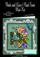 Birds and Lace Series Card Front Mini Kit #4