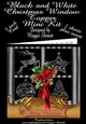 Black and White Christmas Topper with Insert Mini Kit
