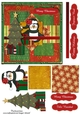 Penguin Christmas Quick Card front  6 card