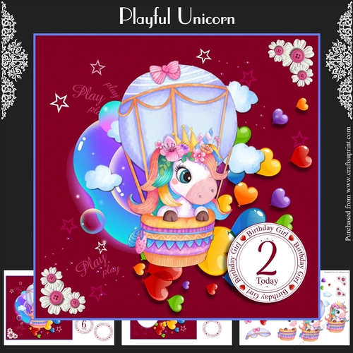 Playful Unicorn