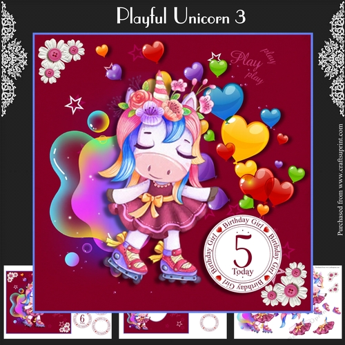 Playful Unicorn 3