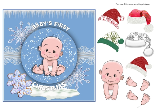 Baby Boys 1st Christmas