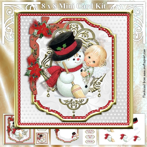 Snowman & Angel