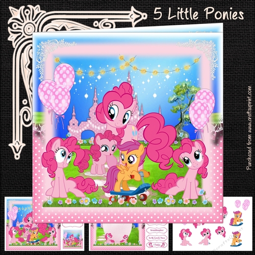 5 Little Ponies