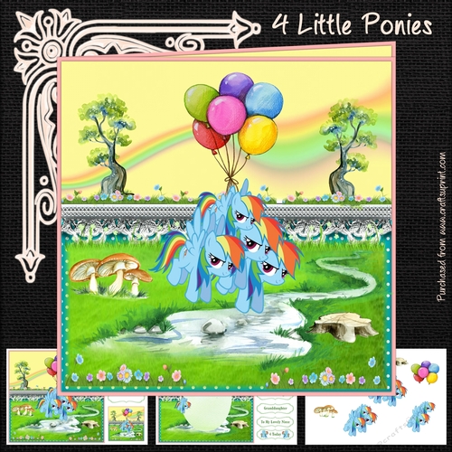 4 Little Ponies