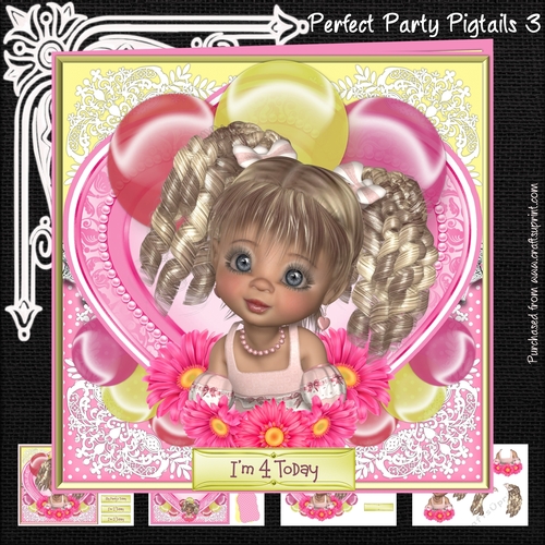 Perfect Party Pigtails 3