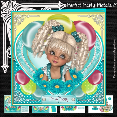 Perfect Party Pigtails 8