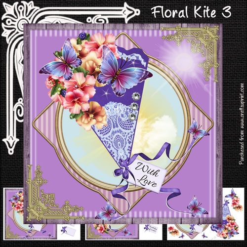 Floral Kite 3