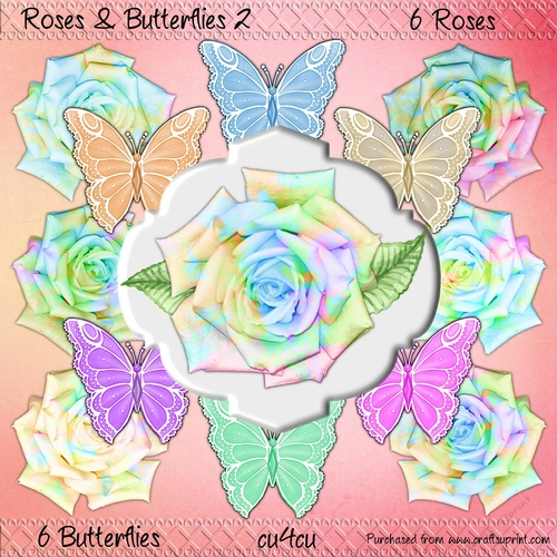 Roses & Butterflies 2
