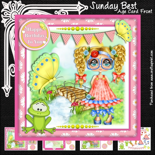 Sunday Best-Age Card Front