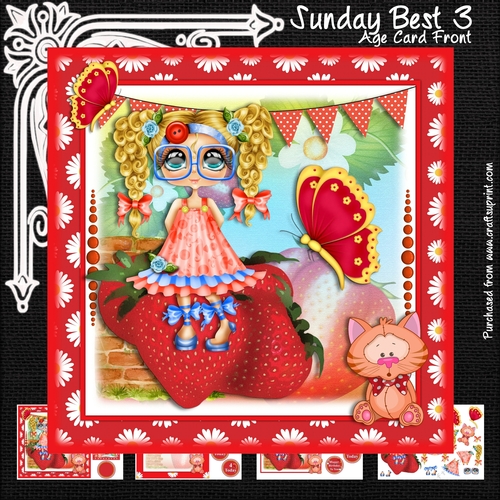 Sunday Best 3-Age Card Front