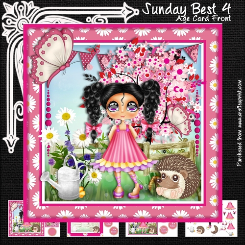 Sunday Best 4-Age Card Front