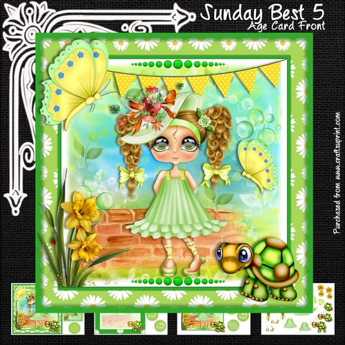 Sunday Best 5-Age Card Front