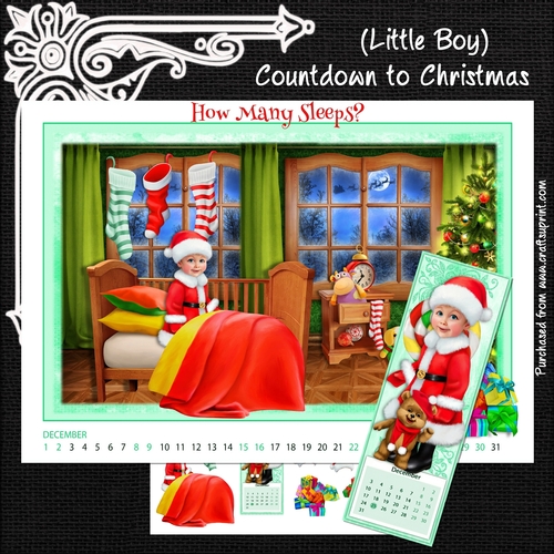 (Little Boy) Countdown to Christmas