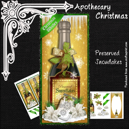 Apothecary Christmas (Preserved Snowflakes)