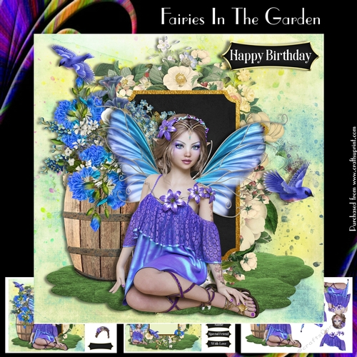 Fairies In The Garden 