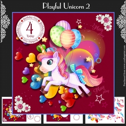 Playful Unicorn 2