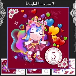 Playful Unicorn 3