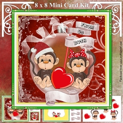 Cheeky Festive Monkeys