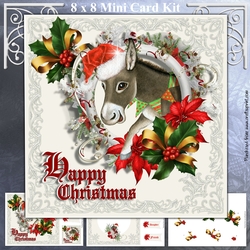 Donkey In A Wreath