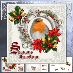 Robin In A Wreath