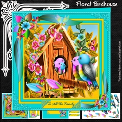 Floral Birdhouse
