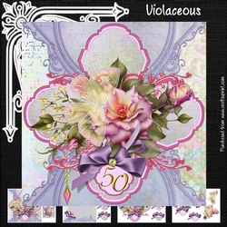 Violaceous