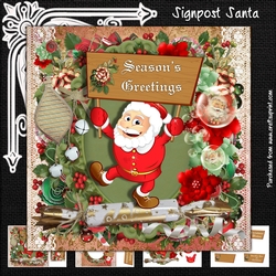 Signpost Santa