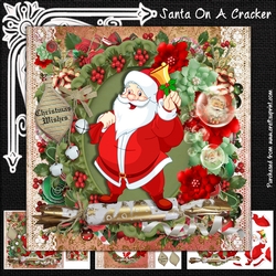 Santa On A Cracker