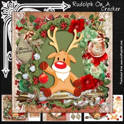 Rudolph On A Cracker
