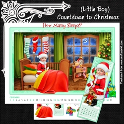 (Little Boy) Countdown to Christmas